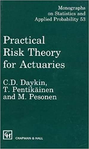 Practical Risk Theory for Actuaries (Chapman & Hall/CRC Monographs on Statistics and Applied Probability)