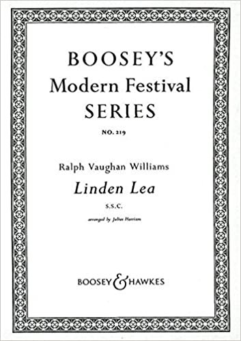 Linden Lea: A Dorset Song. Frauenchor (SSA) und Klavier. Chorpartitur. (Modern Festival Series)