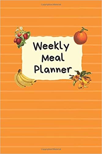 Weekly Meal Planner: 52 Week Food Planner / Diary / Log / Journal / Calendar / Journal Notebook, 2 Full Page Spread for each Week, Breakfast, Lunch, Weekly, Meal Prep And Planning Grocery List