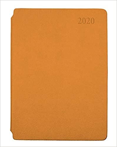 Wochenplaner A5 Soft "Orange" 2020 mit Stiftfach indir