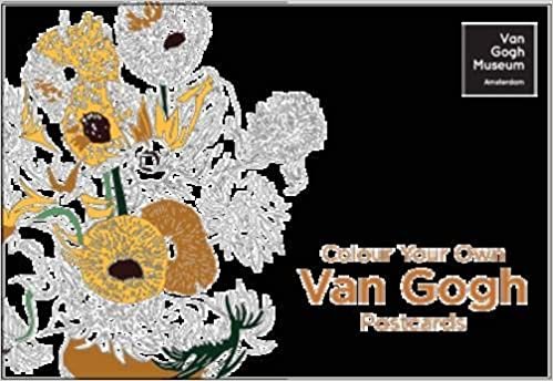 Colour Your Own Van Gogh Postcard Book: 20 Postcards (Colouring Books) indir