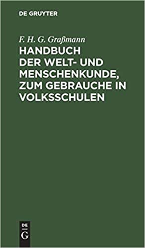 Handbuch der Welt- und Menschenkunde, zum Gebrauche in Volksschulen indir