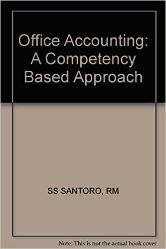 Office Accounting: A Competency Based Approach