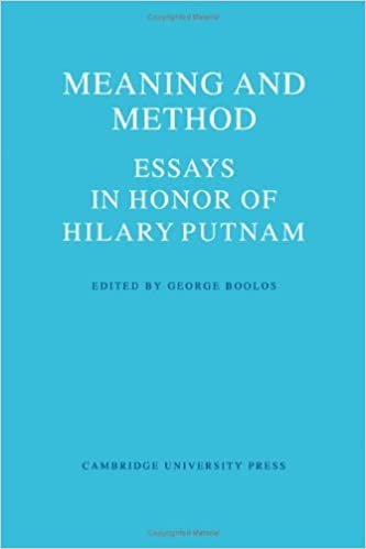 Meaning and Method: Essays in Honor of Hilary Putnam