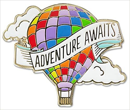 Adventure Awaits - Hard Enamel Pin (Cloisonne Pin)
