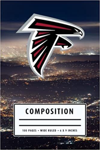 Composition Notebook : Atlanta Falcons Notebook - To My Football Son , To My Football Dad - Thankgiving Gift Ideas Type #18