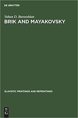 Brik and Mayakovsky (Slavistic Printings and Reprintings)