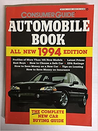 The Automobile Book 1994: The Complete New Car Buying Guide indir