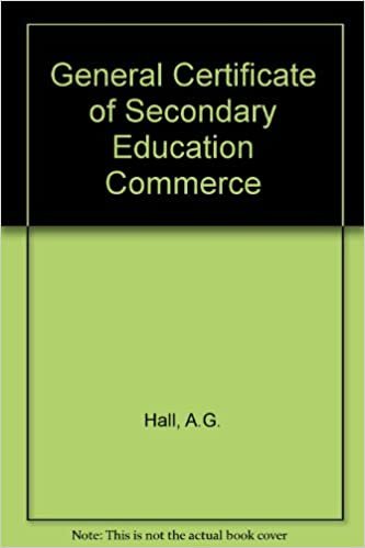 General Certificate of Secondary Education Commerce