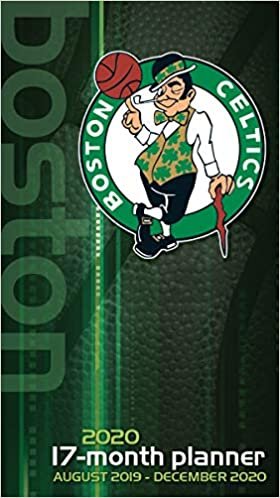 Boston Celtics 17-Month August 2019-December 2020 Planner