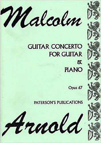 Guitar Concerto for Guitar and Piano Opus 67