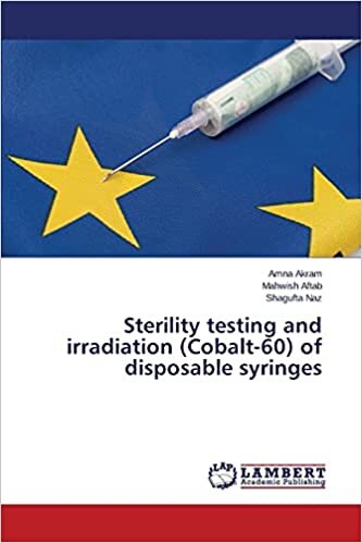 Sterility testing and irradiation (Cobalt-60) of disposable syringes indir