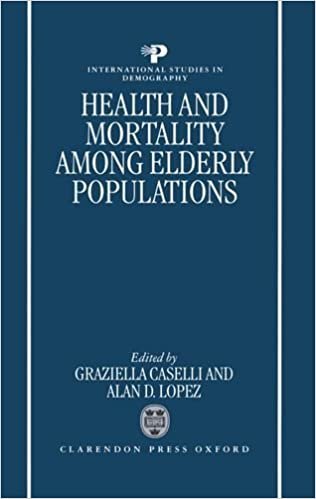 Health and Mortality Among Elderly Populations (International Studies in Demography) indir