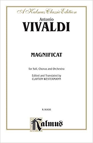 Magnificat: Satb with Ssatb Soli (Orch.) (Latin, English Language Edition) (Kalmus Edition)