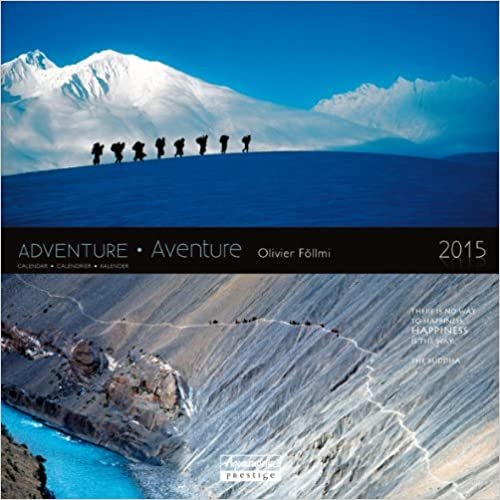 Aquarupella "Adventure - Abenteuer" 2015: 30x30 cm Broschürenkalender
