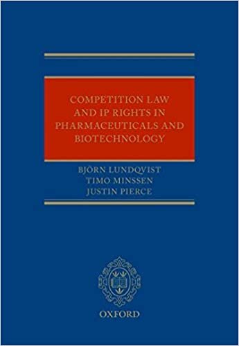 Competition Law and Ip Rights in Pharmaceuticals and Biotechnology