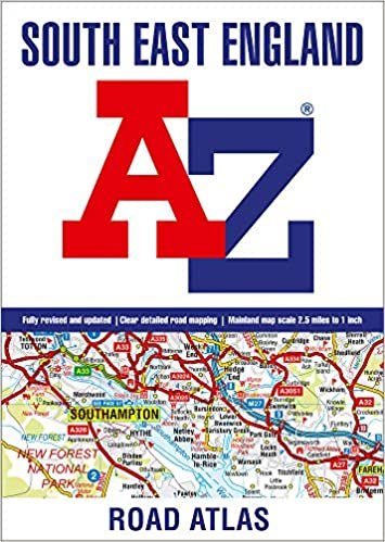 South East England A-Z Road Atlas indir