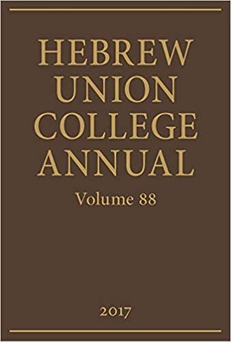 Hebrew Union College Annual Volume 88