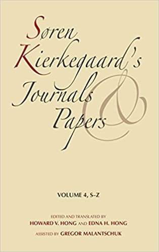Soren Kierkegaard's Journals and Papers, Volume 4: S-Z: S-Z v. 4 indir
