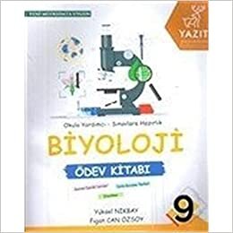 9. Sınıf Biyoloji Ödev Kitabı