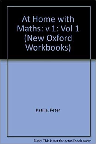 At Home with Maths: v.1 (New Oxford Workbooks): Vol 1 indir