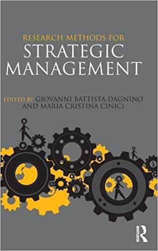 Research Methods for Strategic Management indir