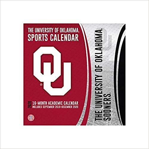 The University of Oklahoma Sooners 2020 Calendar