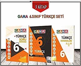 6.Sınıf Türkçe 3 lü Set Gama Okul Yayınları