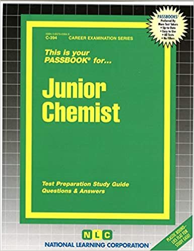 Junior Chemist: Passbooks Study Guide (Career Examination) indir