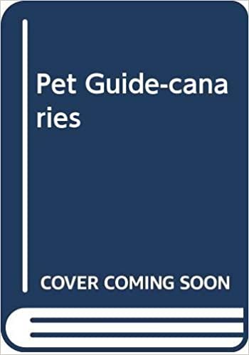 Pet Guide-canaries (Hamlyn Pet Guides) indir