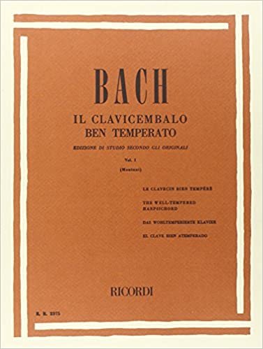 Il Clavicembalo Ben Temperato Volume I Piano indir