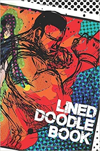 Lined Doodle Book: A stylish comic-art notebook for doodles and sketches indir