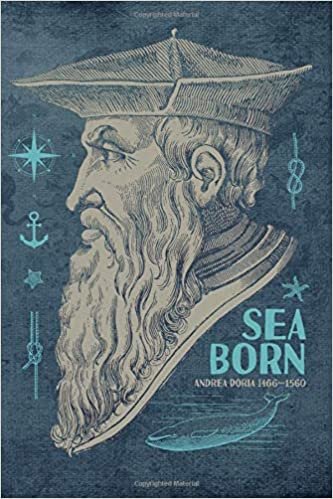 Sea Born #4: Vintage Nautical Journal Notebook to write in 6x9" - 150 lined pages