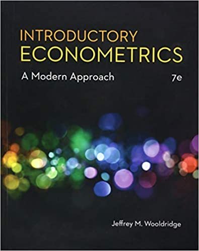 Introductory Econometrics: A Modern Approach