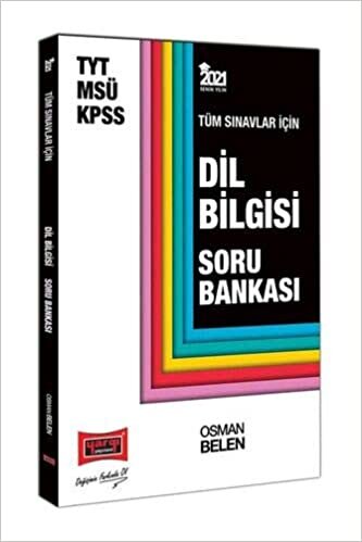 Yargı Yayınları 2021 KPSS TYT MSÜ Dil Bilgisi Soru Bankası