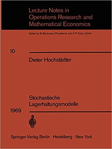 Stochastische Lagerhaltungsmodelle (Lecture Notes in Economics and Mathematical Systems (10), Band 10)