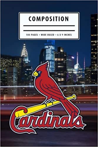 Weekly Planner Composition : St Louis Cardinals Notebook- To My Baseball Son , To My Baseball Dad - Baseball Notebook #18