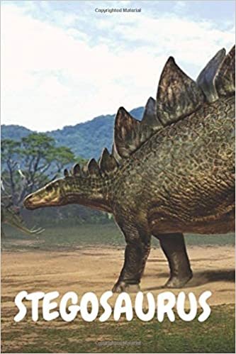 Stegosaurus: Dinosaur Notebook for Kids and for Adults: Notebook for Coloring Drawing and Writing (110 Pages, Blank, 6 x 9) (Dinosaur Notebooks) paper ... and ideas for ... notepad for women and kids indir