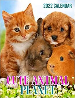 Cute Animal Planet Calendar 2022: Cutest Animals Monthly Photo Poster Planner | For Home Office Decor