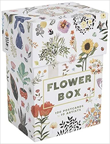 Flower Box: 100 Postcards by 10 Artists indir