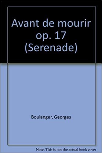 Avant de mourir: Serenade. op. 17. Akkordeon.