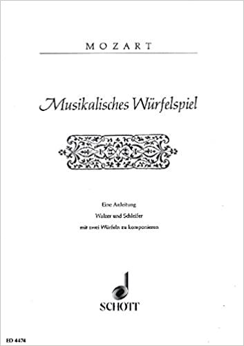 Musikalisches Würfelspiel: Eine Anleitung. Klavier. indir