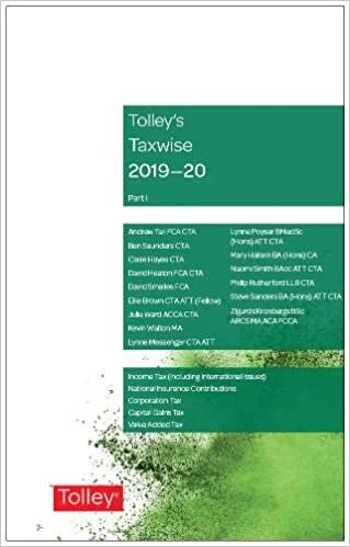 Tolley's Taxwise I 2019-20 indir