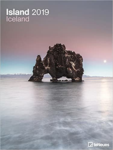 2019 Iceland Poster Calendar - Art Calendar- 48 x 64 cm