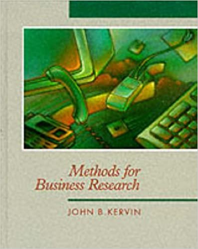 Methods for Business Research