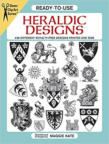 Ready-to-use Heraldic Designs (Clip-art) (Dover Clip Art Ready-to-Use) indir