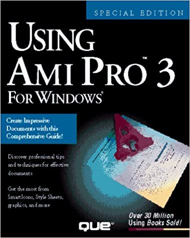 Using Ami Pro 3.0 Special Edition