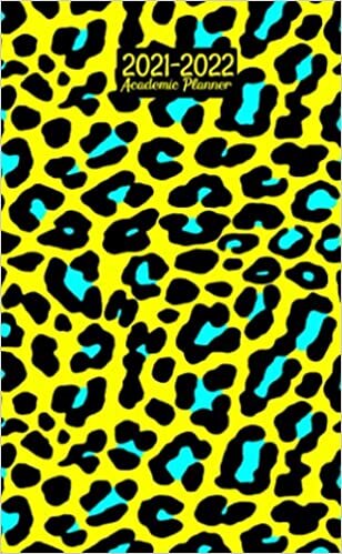 2021-2022 Academic Pocket Planner: 1 Academic Year (July 2021 - June 2022) Yellow Leopard Pocket Size Weekly And Monthly Agenda Organizer & Calendar ... And Student 4”×6.5” Size Easy For Purse indir