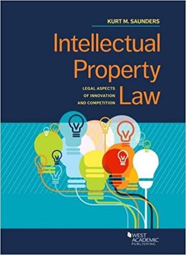The Law of Intellectual Property: Legal Aspects of Innovation and Competition (American Casebook Series)