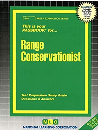 Range Conservationist (Career Examination Series ; C-686)